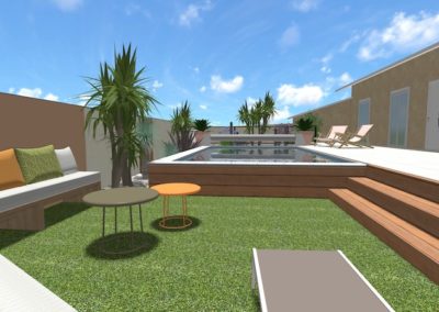 Relooking total d’un jardin sur Orthez