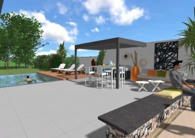 Relooking total d’un jardin sur Pau