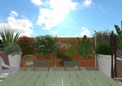 Rénovation d’un balcon terrasse à Orthez