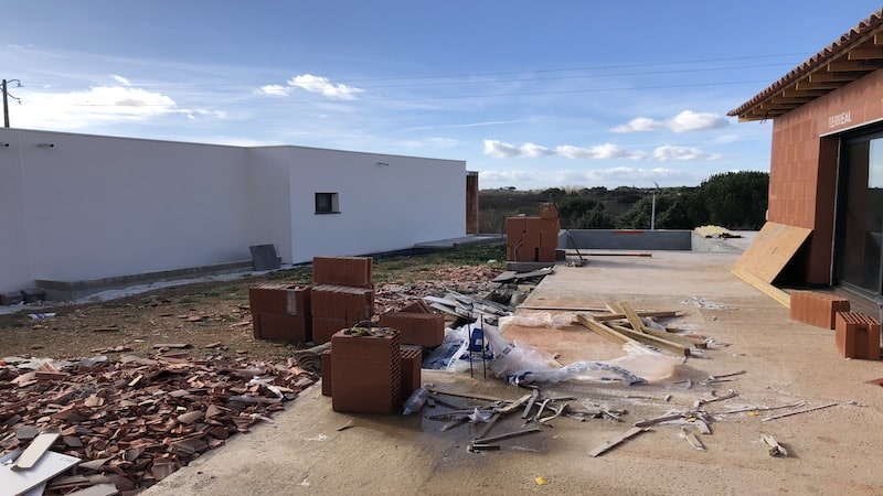 Vue Avant Projet Création Espace Extérieur Bessan 1